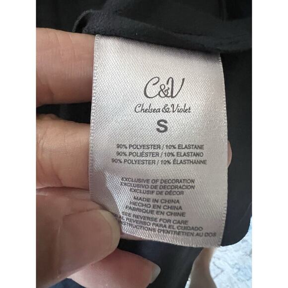 Chelsea & Violet Cardigan Women Sz S Fringe Cardigan Western Bohemian Festival - Picture 9 of 9